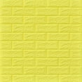 thumbnail image 1 of Gray 70x77cm PE Foam Self Adhesive 3D Wall Stickers Wallpaper, 1 of 8