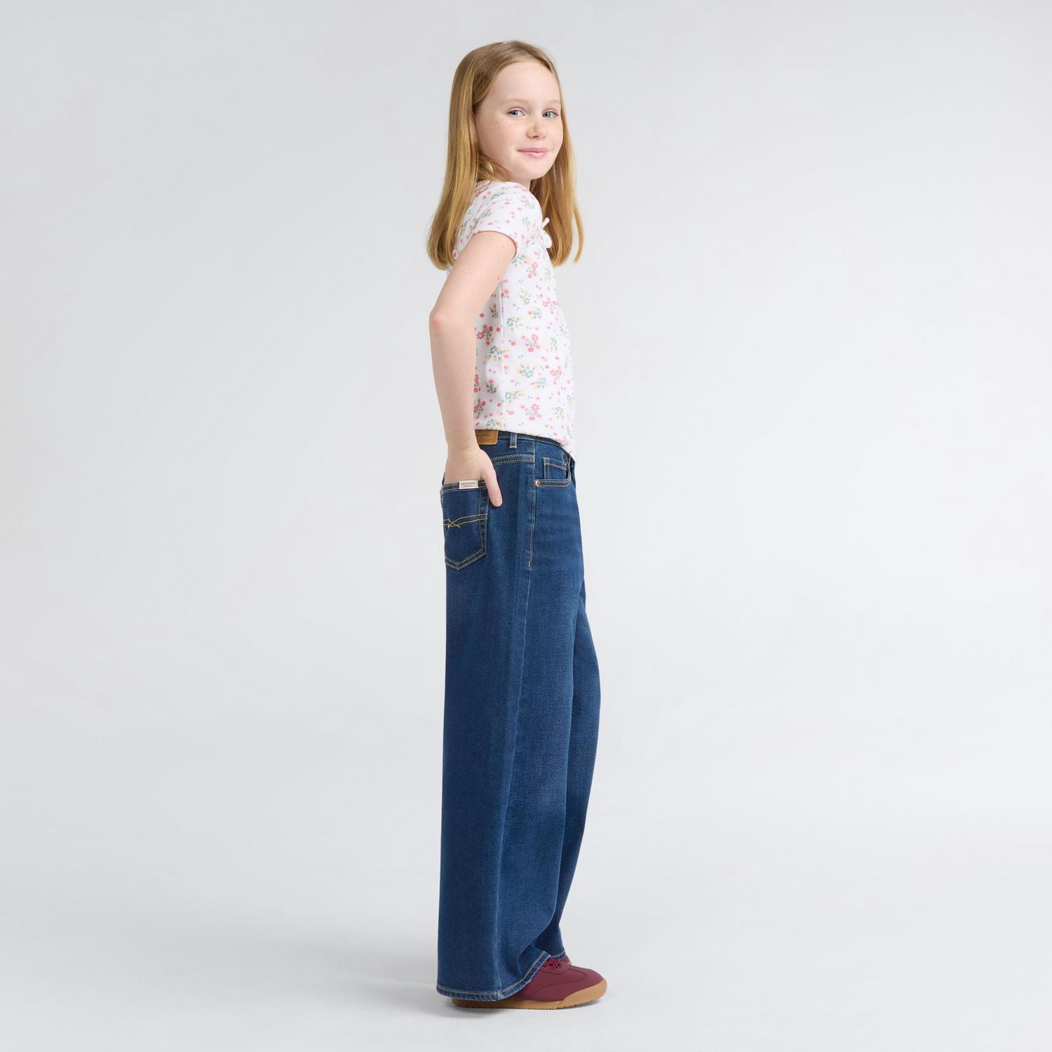 Levi Strauss Signature Jean Coupe Ample pour Fille, Tailles 4 à 18