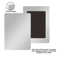 thumbnail image 3 of Magnetic Locker Mirror Rectangular Magnetic Mirror For School Locker Smooth Locker Accessories For Bathroom Household 5x7inch, 3 of 9