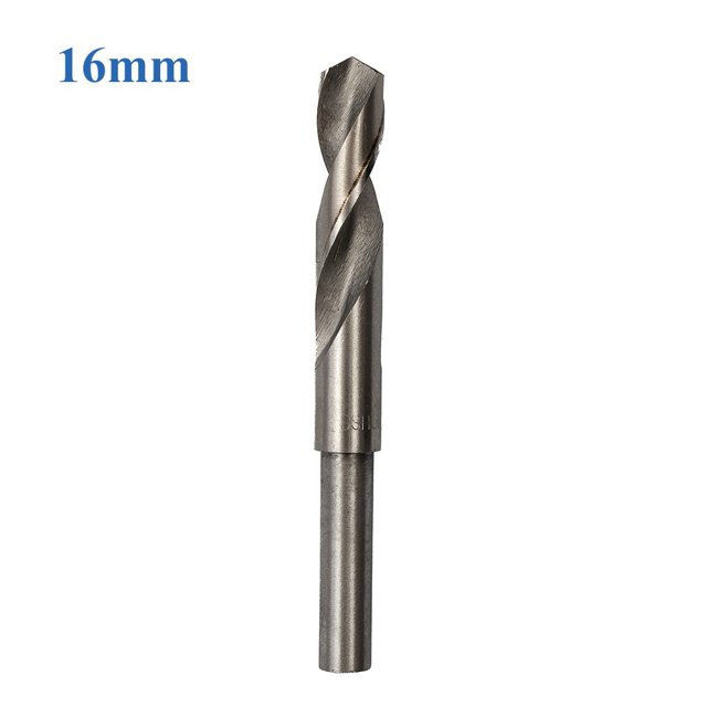 HSS Foret à Tige Réduite 14-32mm Diamètre Tige Ronde Acier à Grande Vitesse