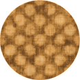 thumbnail image 1 of Ahgly Company Machine Washable Indoor Round Transitional Mahogany Brown Area Rugs, 8' Round, 1 of 7