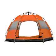Camping Tent Automatic Double-Layer Quick-Open Tent Breathable and Rainproof for Outdoor Camping Hiking Backpacking Beach