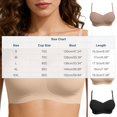 thumbnail image 3 of Kyusrd Front Closure Bra For Women'S Solid Color Athletic Sport Yoga Bra Full Coverage Wireless Bra Adjustable Shoulder Straps Everyday Bra, 3 of 6