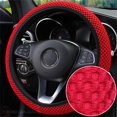 thumbnail image 1 of 38CM Ice Car Auto Silk Steering Wheel Cover Universal Anti-slip Wheel Protector, 1 of 9