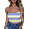 thumbnail image 1 of Tube Tops, Womens Printed Strapless Yoga Exercise Chest Wrap Pullover, 1 of 4