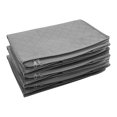 thumbnail image 2 of Maytalsory 3pack/lot Durable Under Bed Storage Drawers Non-woven Fabric Storage Solution For Bedding Keeping Gray 1Set, 2 of 6