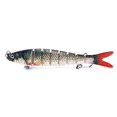 thumbnail image 1 of Agiferg 1PC Fishing Lures 10CM Plastic Hard Bass Baits 10 Colors Lures, 1 of 1