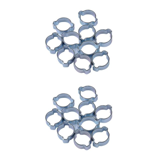 ZheElen O Pince pour Acier Zingué 10 Pack Robuste et Durable 5 à 7mm 2Set