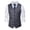 #669-Dark Gray, variant on Ceisia Men's Slim Fit V-neck Suit Vest Single-Breasted Formal Waistcoat Purple M Gifts