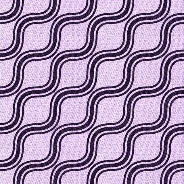 Ahgly Company Machine Washable Indoor Square Transitional Rebecca Purple Area Rugs, 7' Square