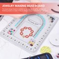 thumbnail image 3 of Minkissy 2Pcs Light Grey Bead Design Boards for Jewelry Making with Groove Tray for Bracelet Necklace Craft Storage, 3 of 8
