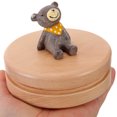 thumbnail image 4 of Wooden Box Baby Teeth and Lanugo Container Memorial Box Case Baby Shower Gift, 4 of 9
