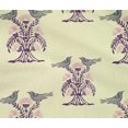 thumbnail image 4 of oneOone Cotton Flex Fabric Bird & Tree Block Print Fabric By Yard 40 Inch Wide, 4 of 4