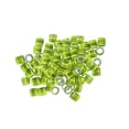 thumbnail image 2 of 100pcs Identify Dove Rings Aluminium Tag Clips Rings Plasitc Leg Rings Pigeons Bands, 2 of 7