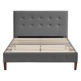 thumbnail image 1 of Classic Brands Seattle Tufted Platform Bed Frame, King, Antonio Mid Night, 1 of 10