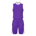 thumbnail image 1 of Boys' Fast - Drying Sport Outfit: Breathable Sleeveless Shirt & Basketball Shorts Set, 1 of 7