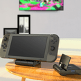 thumbnail image 4 of Station d'Accueil Convertisseur Vidéo HDMI Portable Compatible avec Nintendo Switch - Station de Charge au Design Pliable pour Console Switch, 4 of 11