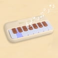 thumbnail image 4 of Educational Toys Montessori Learning Toys, Handheld Color Light Mini 15 Key Electronic Piano Parent-child Interactive Toy Musical Instrument Boys and Girls Holiday Birthday Gif, 4 of 6