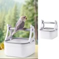 thumbnail image 1 of Desktop Parrot Stand with Removable Toilet Training Compact Exercise Gym Toy for Lovebirds, 1 of 5
