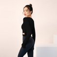 thumbnail image 4 of Women Yoga Exercise Shirt Short/Long-Sleeved Quick-Drying Fitness, 4 of 5