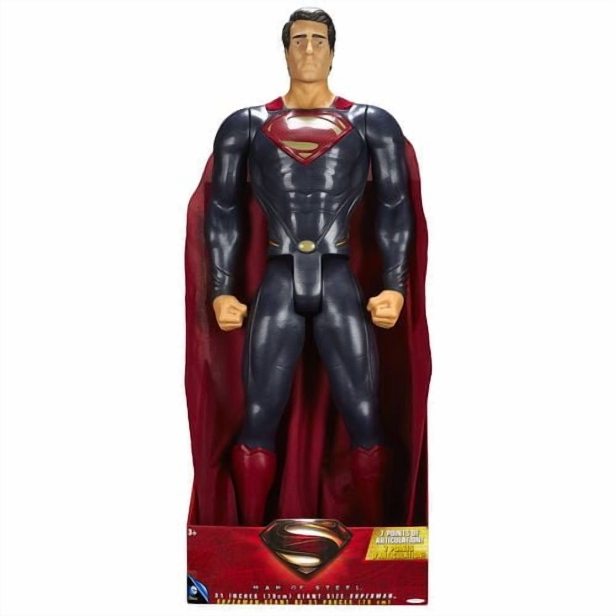 Figurine géante l'homme d'acier Superman de 31 pouces