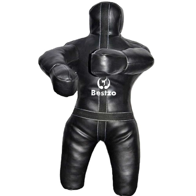 Bestzo MMA Jiu Jitsu Judo Throwing and Grappling Dummy Black-Unfilled