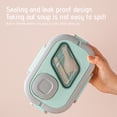 thumbnail image 4 of EGNMCR Kitchen Gadgets, Small Stainless Steel Insulated Lunch Box, Bento Box For School And Work, Outdoor Lunch Camping Portable Lunch Box, Layered, Compartmentalized Lunch Boxes （Brin lunch boxes, 4 of 7