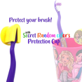 thumbnail image 3 of Barbie Manual Toothbrush Kit Includes Toothbrush Cover Cap and Rinsing Cup with Soft End Rounded Bristles, Ergonomic Handle Friendly Designed for Kids Girls Halloween Birthday Gifts, 3 of 6