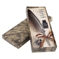 thumbnail image 2 of Feather Quill Pen and Ink Set Calligraphy Pen Set Fountain Dip Feather Pen and Ink Set Quill Pen Set Ink Pen with 6 Stainless Steel Nibs for Writing Paper Letter, 2 of 8