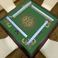 thumbnail image 3 of Meitianfacai Mahjong Mat Reduction Mahjongg Table Mat Mahjong Accessories Tablecloth Game Poker Domino Game Game Mat For Card Board And Tile Games 80x80cm, 3 of 5