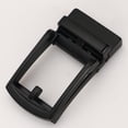 thumbnail image 2 of Esquirla Men's Solid Alloy Buckle Ratchet Leather Buckle Replacement Polished Business 2, 2 of 3