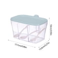 thumbnail image 3 of Meitianfacai Winter Savings Clearance Deals Multi Compartment Seasoning Box Spoon Home Set Kitchen Spice Seasoning Box, 3 of 6