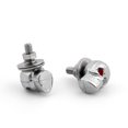 thumbnail image 2 of 10 PCS License Plate/Frame/Windshield Bolts, 2 of 3