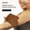 thumbnail image 3 of MORESEC Self Tanning Mitts, 2 Pack Flocking Gloves for Sunscreen Lotion Application, Streak Free Tan Applicator for Body Face, Reusable Washable Mitts, 3 of 9