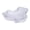 White, variant on Plastic Reptile Turtle Water Bath Dish Built In Ramp Gecko Amphibian Feeding Pool