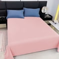 thumbnail image 2 of Dvruxg Microfiber Flat Bed Sheet, Wrinkle and Fade Resistant Bedding Sheet Solid Color Bed Sheet - Soft & Comfortable Washable Fabric, Modern Relaxing Style, 2 of 5