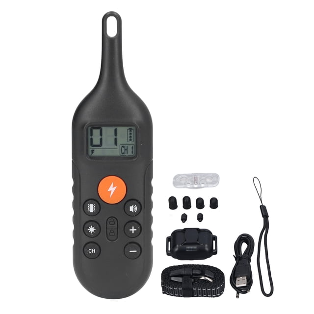 Collier de Choc pour Animaux de Compagnie, USB Chargeant IP67 Imperméable à l'Eau pour l'Extérieur