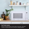 thumbnail image 5 of Magic Chef 1,1 pi Micro-ondes de comptoir 1000W touche numérique, blanc, 5 of 5