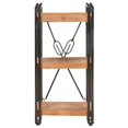 thumbnail image 2 of vidaXL 3-Tier Bookcase 40x30x80 cm Solid Acacia Wood, 2 of 5