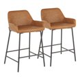 thumbnail image 1 of Daniella Industrial Counter Stool by LumiSource, 1 of 9