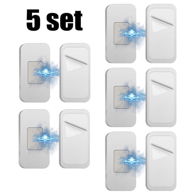 /5set Magnetic Cabinet Drawer Catches Door Invisible Magnets Closet
