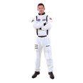 thumbnail image 1 of Astronaut White Costume Jumpsuit Adult Male Standard, 1 of 2