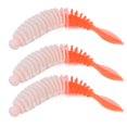 thumbnail image 1 of Double Couleur Appât de Pêche Doux, 10Pcs Silicone Leurre de Pêche Kit Needletail Simulation Appât pour Bar Poisson-Chat, 1 of 8