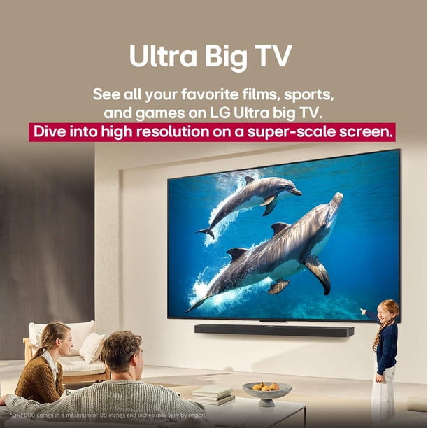 【美品 75インチ】地域限定送料無料！LG 2021年製4Kテレビ LG 75-Inch QNED82 4K Smart TV - α7 AI Processor, Alexa Ready, 60Hz