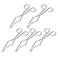 thumbnail image 4 of Stainless Steel Crucible Tongs, Clamp  Holder High Temperature Resistant 5Pcs  Safe Grabbing Handling  For Laboratory For Gold Melting, 4 of 8