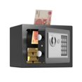 thumbnail image 1 of Mini Safe Key Password,Double Insurance Anti-theft Home Safe Deposit Box Fire Safe for Office, 1 of 4