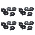 thumbnail image 1 of CR2016 2025 2032 Bouton de Cellule de Pièce Support de Pile Prise Noir 20 Pcs, 1 of 4