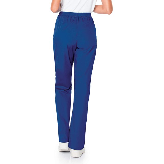 Landau Pantalon d'Uniforme Cargo pour Femmes à Coupe Décontractée, 1 Unité, Noir