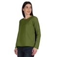 thumbnail image 3 of Moomaya Haut en Dentelle Style Victorien pour Femmes Manches Longues Tunique Décontractée Unie, 3 of 6