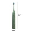 thumbnail image 4 of Rechargeable Electric Toothbrush with 6 Brush Heads & 6 Modes - IPX7 Waterproof Sonic Toothbrush for Adults Smart Timer USB Travel Case, 4 of 9